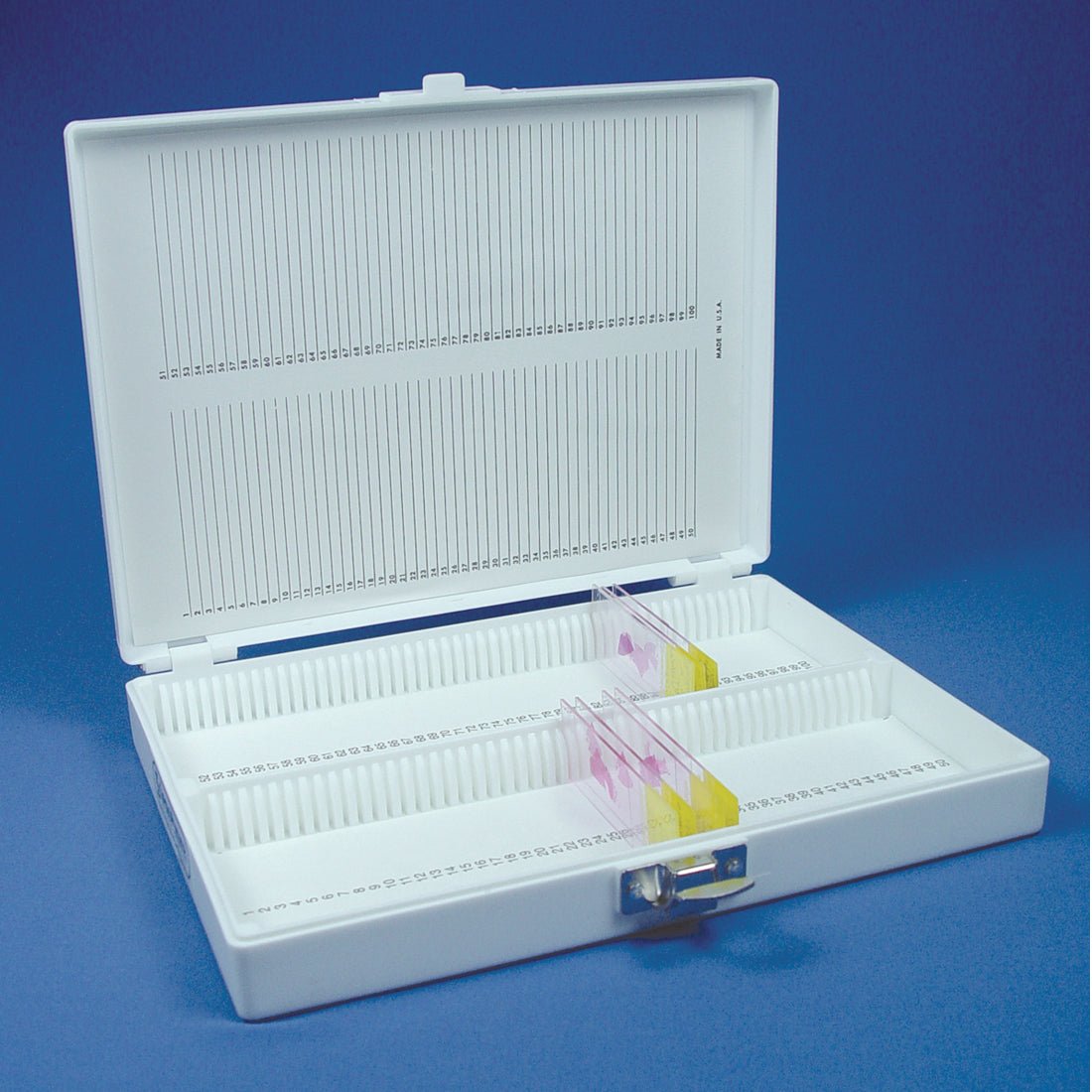 Microscope Slide Storage Box, Plastic large box - Polysciences