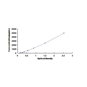 ADAMTS1 ELISA standard curve