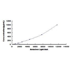 CSF2 ELISA Standard Curve