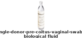 Single Donor Pre-coitus Vaginal Swab 1 Biological Fluid – Cat# MBS8421320