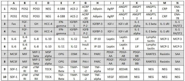 Human Obesity Array G1