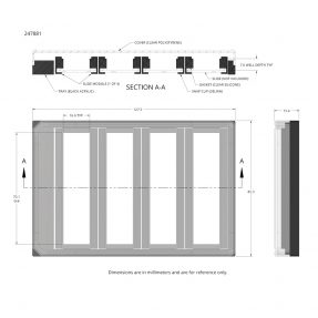247881 ProPlate Multi-Array Slide system drawing