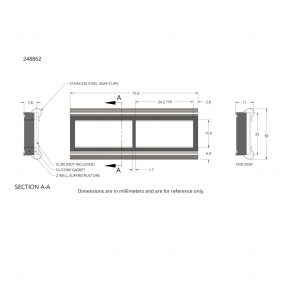 248862 ProPlate Multi-Well Chambers drawing