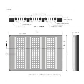 249865 ProPlate Multi-Array Slide system drawing