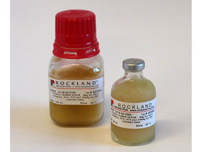 Human Serum Sterile Bottle
